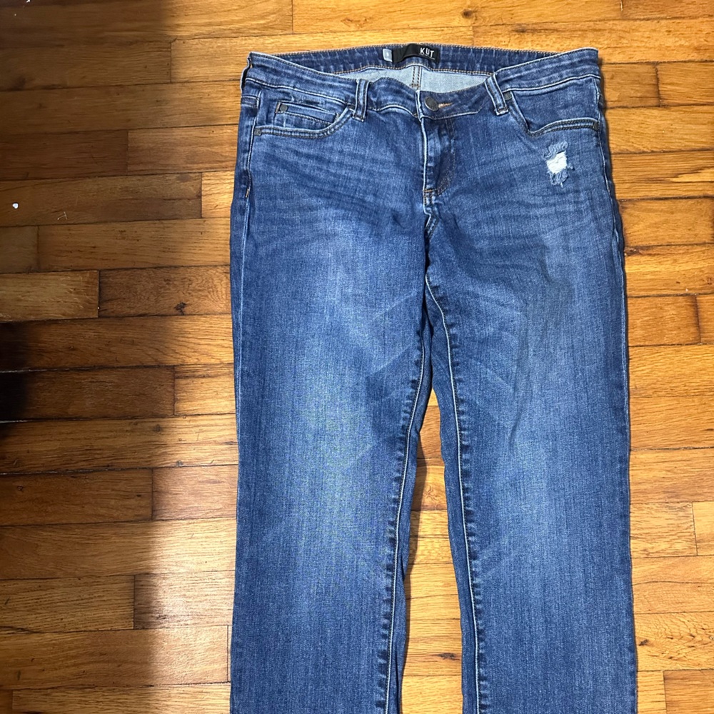 Kut from the Kloth Blue Straight Jeans